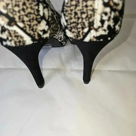 Mia Ankle Boots, McKinney Beige Multi  Sock  Boot - Picture 7 of 13